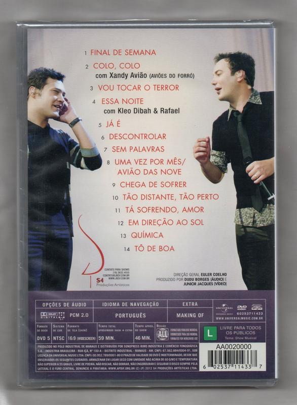 João Bosco & Vinícius DVD A Festa - Música Sertaneja - Magazine